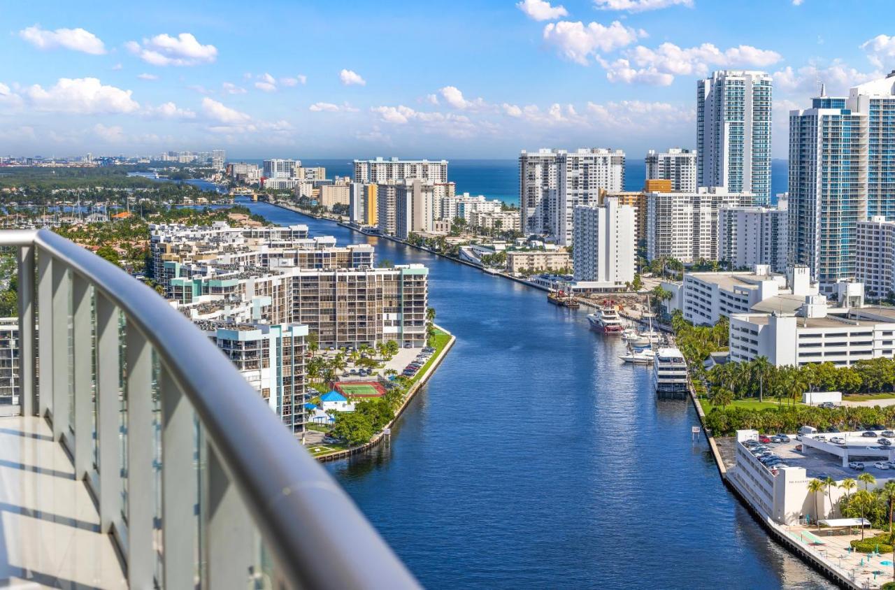 Beachwalk Resort Ph - Dream-Sky Mansion 3Dbr And 3Ba Luxury Penthouse Hallandale Beach Exterior photo