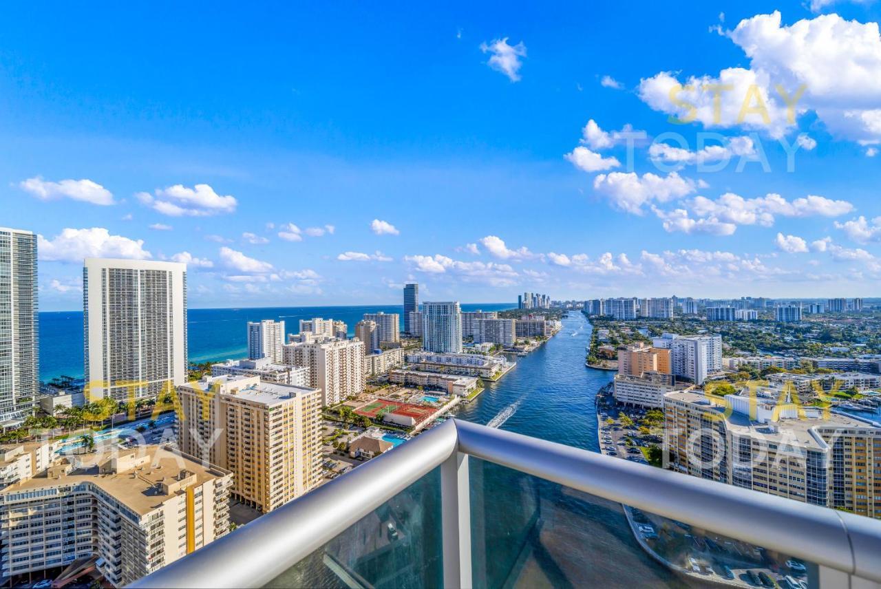 Beachwalk Resort Ph - Dream-Sky Mansion 3Dbr And 3Ba Luxury Penthouse Hallandale Beach Exterior photo