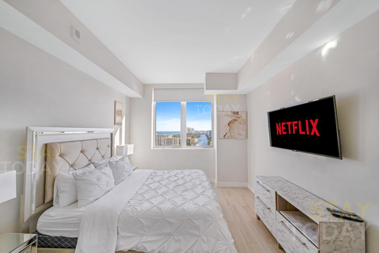 Beachwalk Resort Ph - Dream-Sky Mansion 3Dbr And 3Ba Luxury Penthouse Hallandale Beach Exterior photo