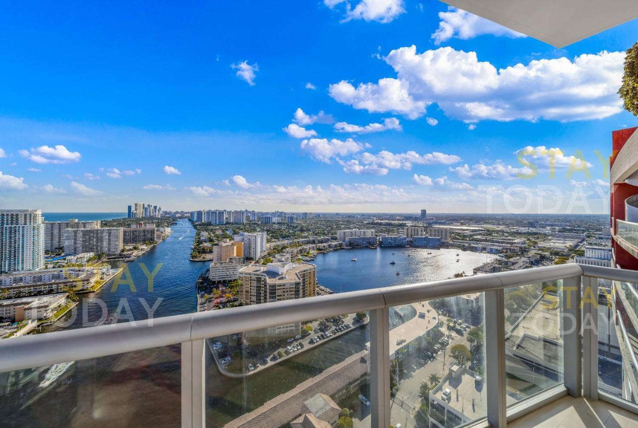 Beachwalk Resort Ph - Dream-Sky Mansion 3Dbr And 3Ba Luxury Penthouse Hallandale Beach Exterior photo